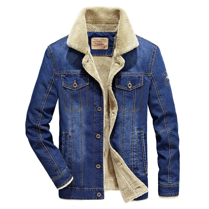 Classic Sherpa Denim Jacket