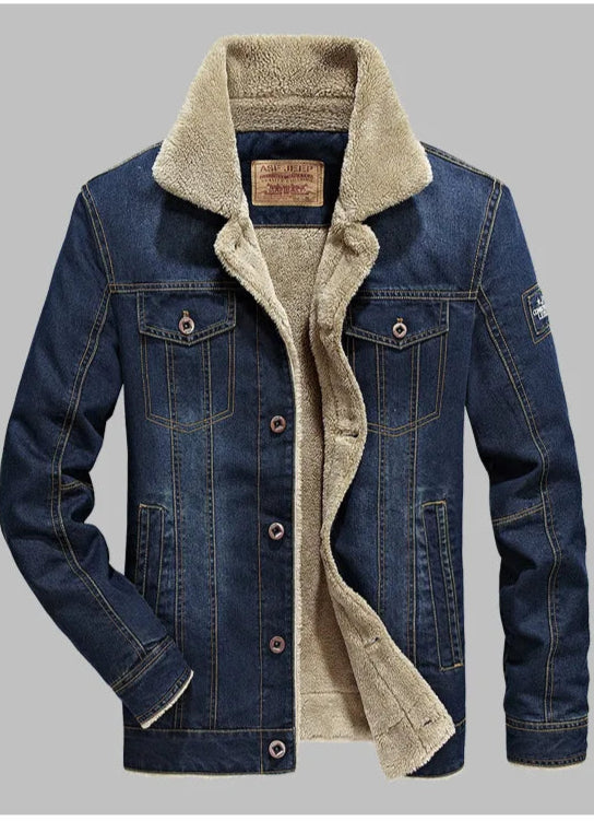 Classic Sherpa Denim Jacket