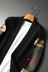 VOGUEOUS™ Heritage Striped Knit Cardigan