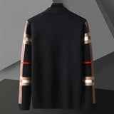 VOGUEOUS™ Heritage Striped Knit Cardigan