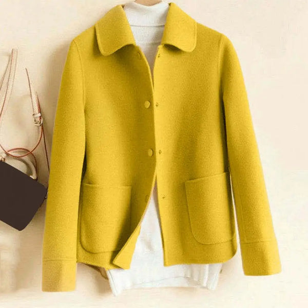 VOGUEOUS™ Minimal Wool Blend Jacket