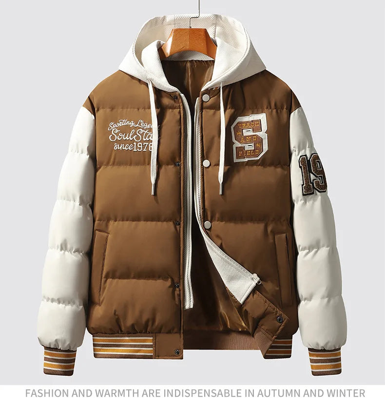 Varsity Puffer Jacket
