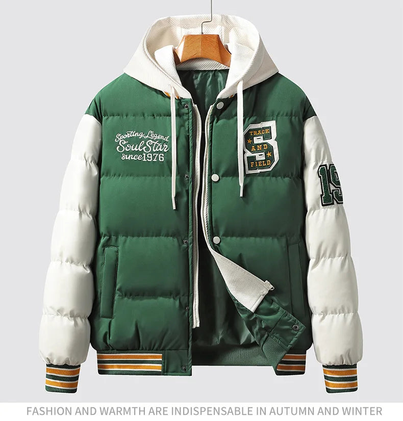 Varsity Puffer Jacket